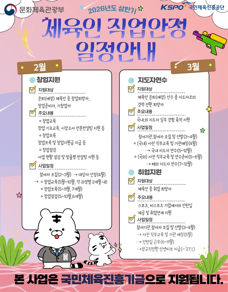 2026 상반기 일정안내(체육인 직업안정).jpg